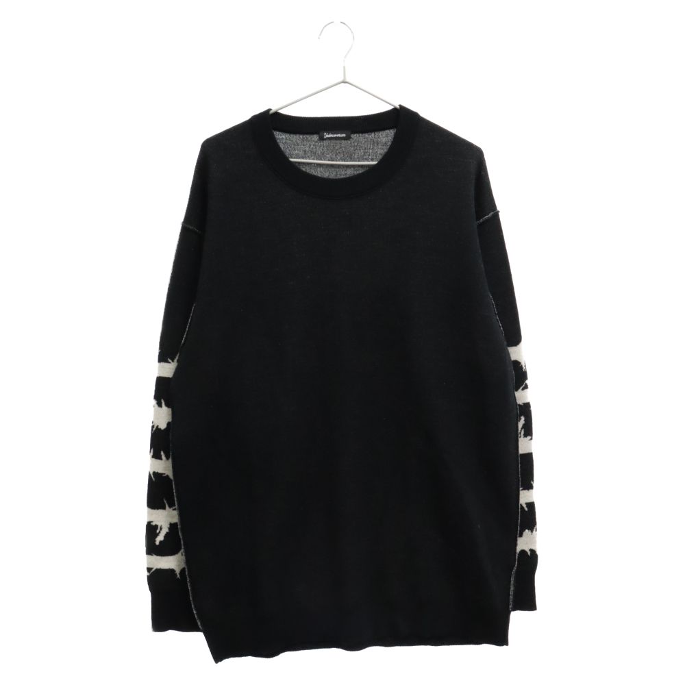 UNDERCOVER (アンダーカバー) 21AW 袖イバラ JQクルーネック ウール 