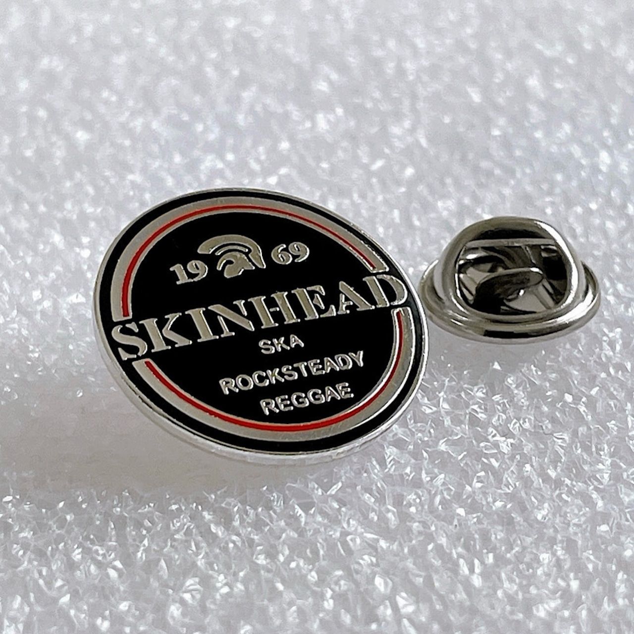 TROJAN トロージャン SKINHEAD 1969 ピンバッジ - スキンヘッド