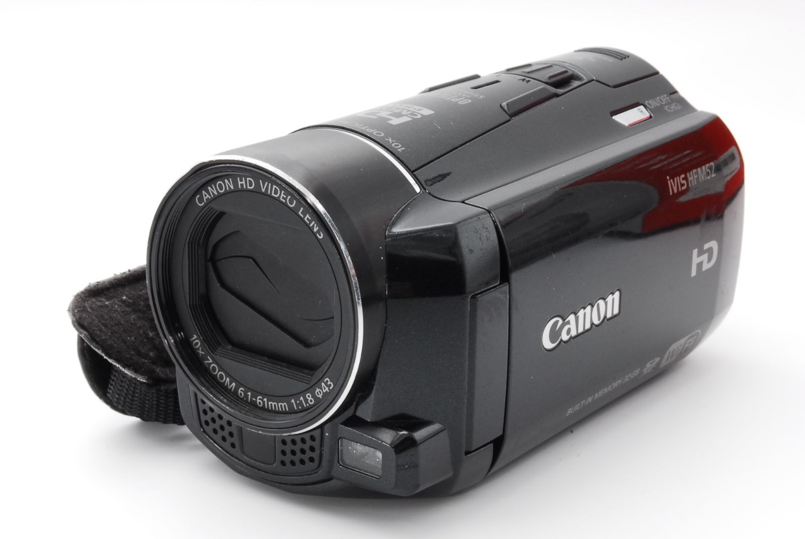 Canon キヤノン iVIS HF M52 ブラック IVISHFM52BK 554 - メルカリ