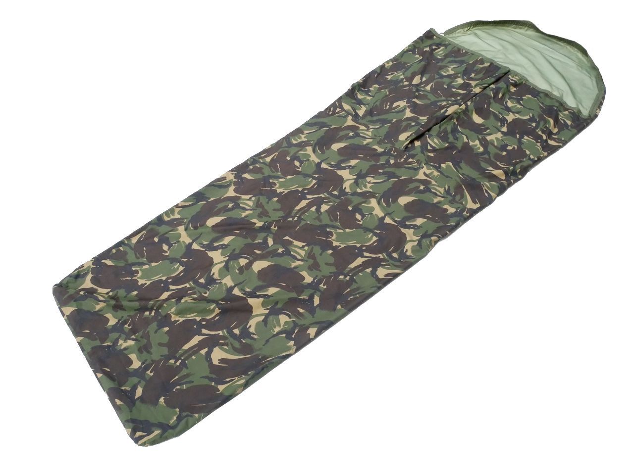 イギリス軍 MVP スリーピングバッグカバー ビビィバッグ DPMカモ 良 画像現品b