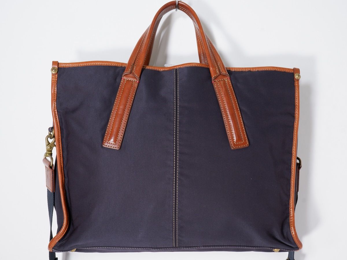 Paul Smithポールスミス ナイロン×レザー 2WAYビジネスバッグ