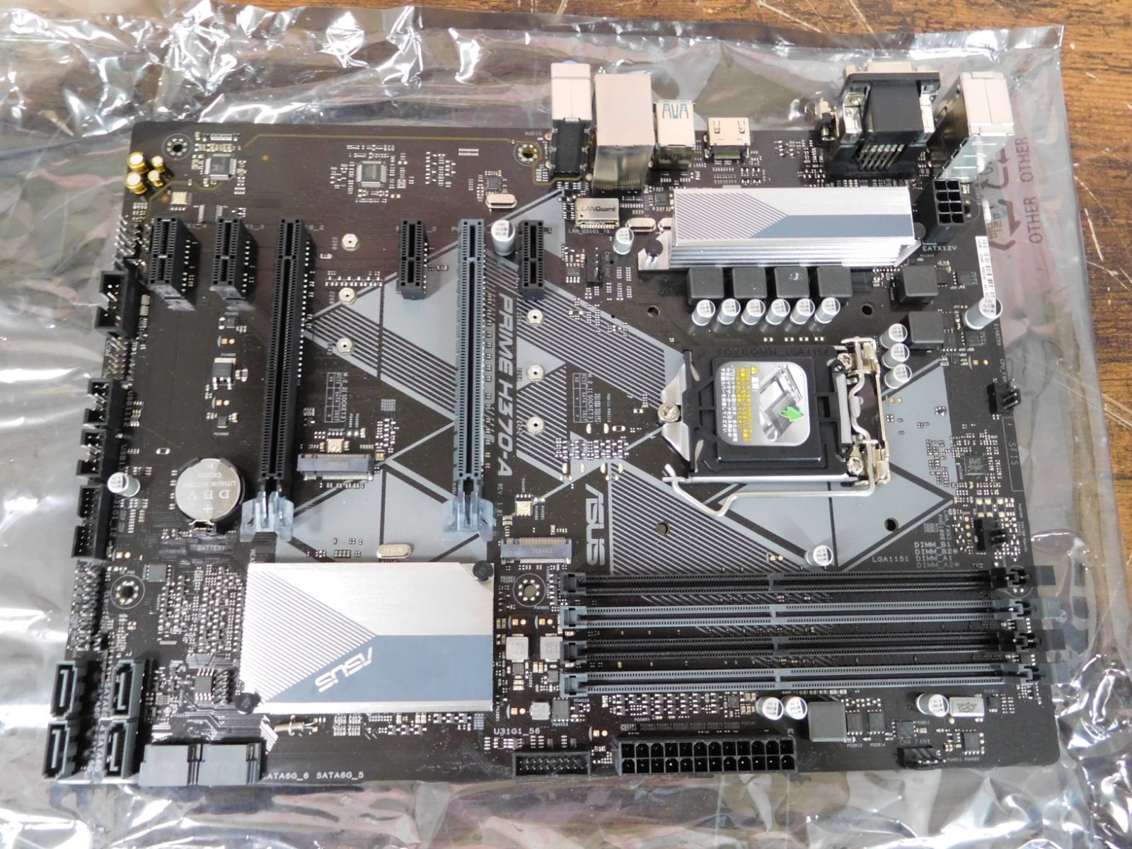 ASUS PRIME H370M-PLUS LGA1151 IOパネル付き ASUS PRIME H370M-PLUS