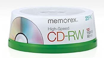 メモレックス12X高速書き換え なCD-RWスピンドル - 25ディスクスピンドル