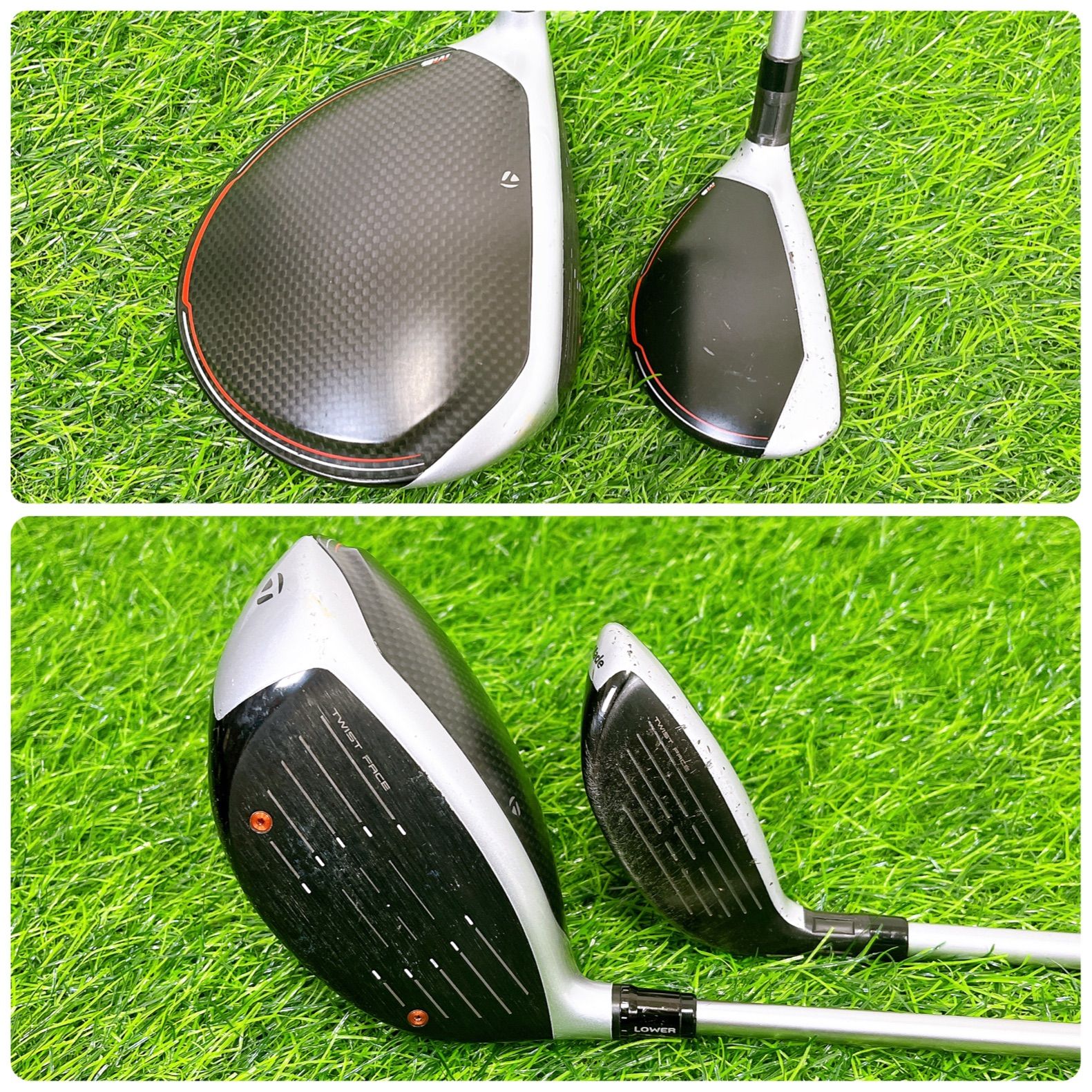 初心者向け 軽量 M6ドライバー＆UT入り やさしいRフレックス11本セット