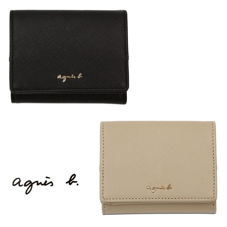 [アニエスベー] agnesb 財布ミニ 3つ折り MW09-01 (ベージュ) アニエスベー] agnesb 財布ミニ 3つ折り MW09-01 (ベージュ)