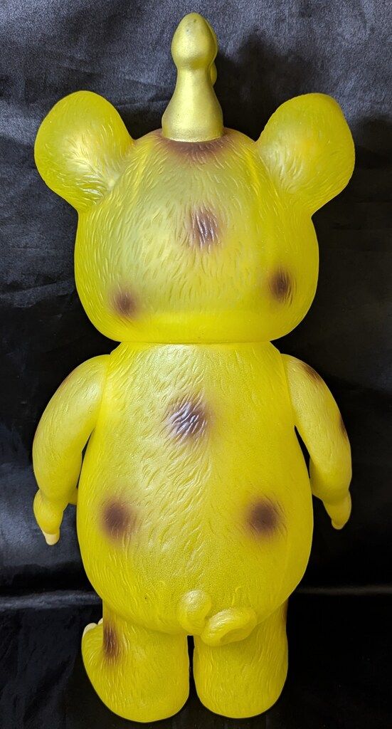 イヌクマ 快獣ブースカ ジャイアントブースカ(クリアイエロー成型/口