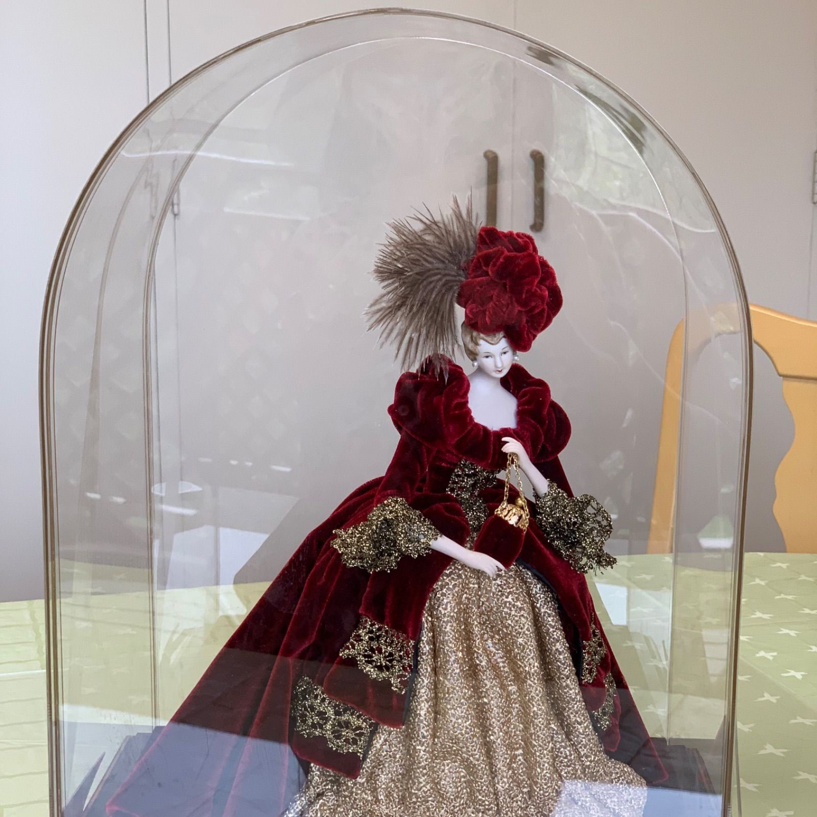 ビスクロマンフランス人形 ビスクドール ロマン フランス人形 ベルベット - メルカリ