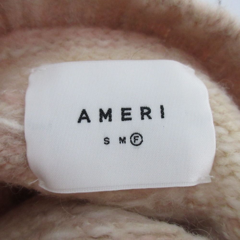 美品 21AW AMERI アメリ ANDREA ABSTRACT PAINT KNIT プル