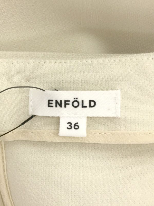 ENFOLD エンフォルド 19SS ダブルクロススクエアBOXプルオーバー