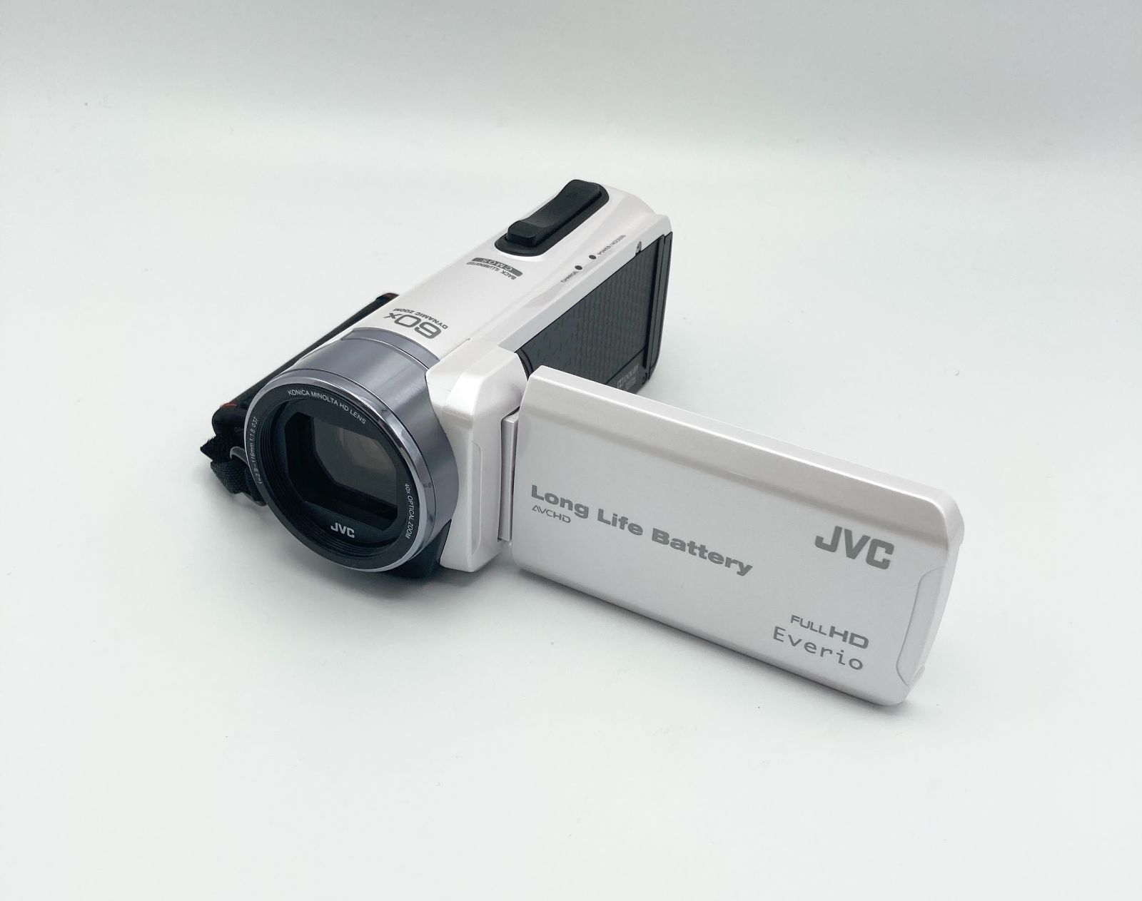 JVC ビデオカメラ Everio 32GB パールホワイト GZ-F200-W - 【イン