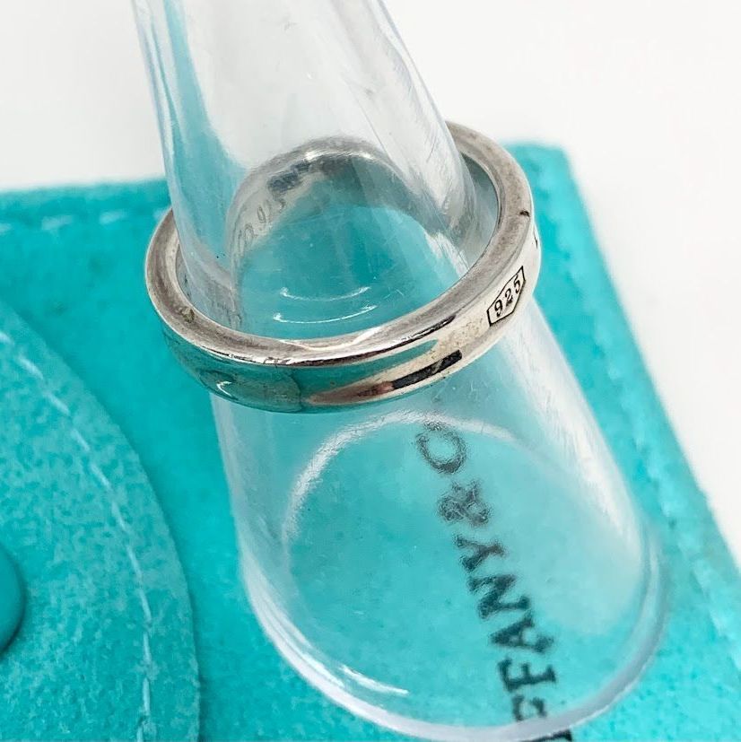 TIFFANY & Co. ティファニー 1837 ナローリング 指輪 シルバー 925