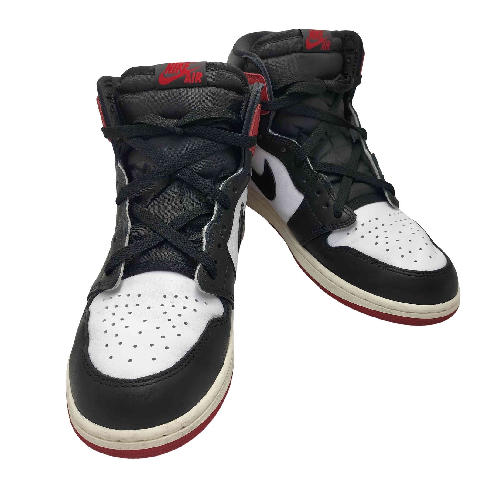 エアジョーダン 1 HIGH OG Black Toe 25.5 つま黒 オフィシャル