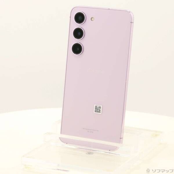 未使用品〕 未使用品 Galaxy S23 256GB ラベンダー SC-51D docomo SIM