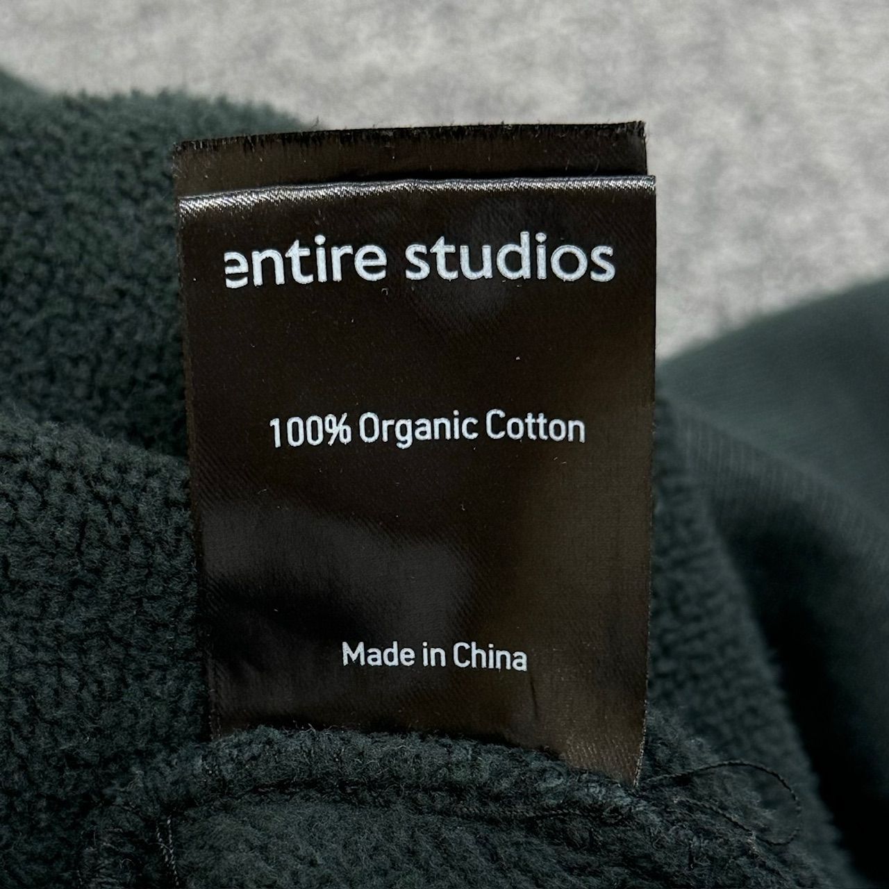 Entire Studios BOX CREW WASH ES2126 加工 クルーネック スウェット  