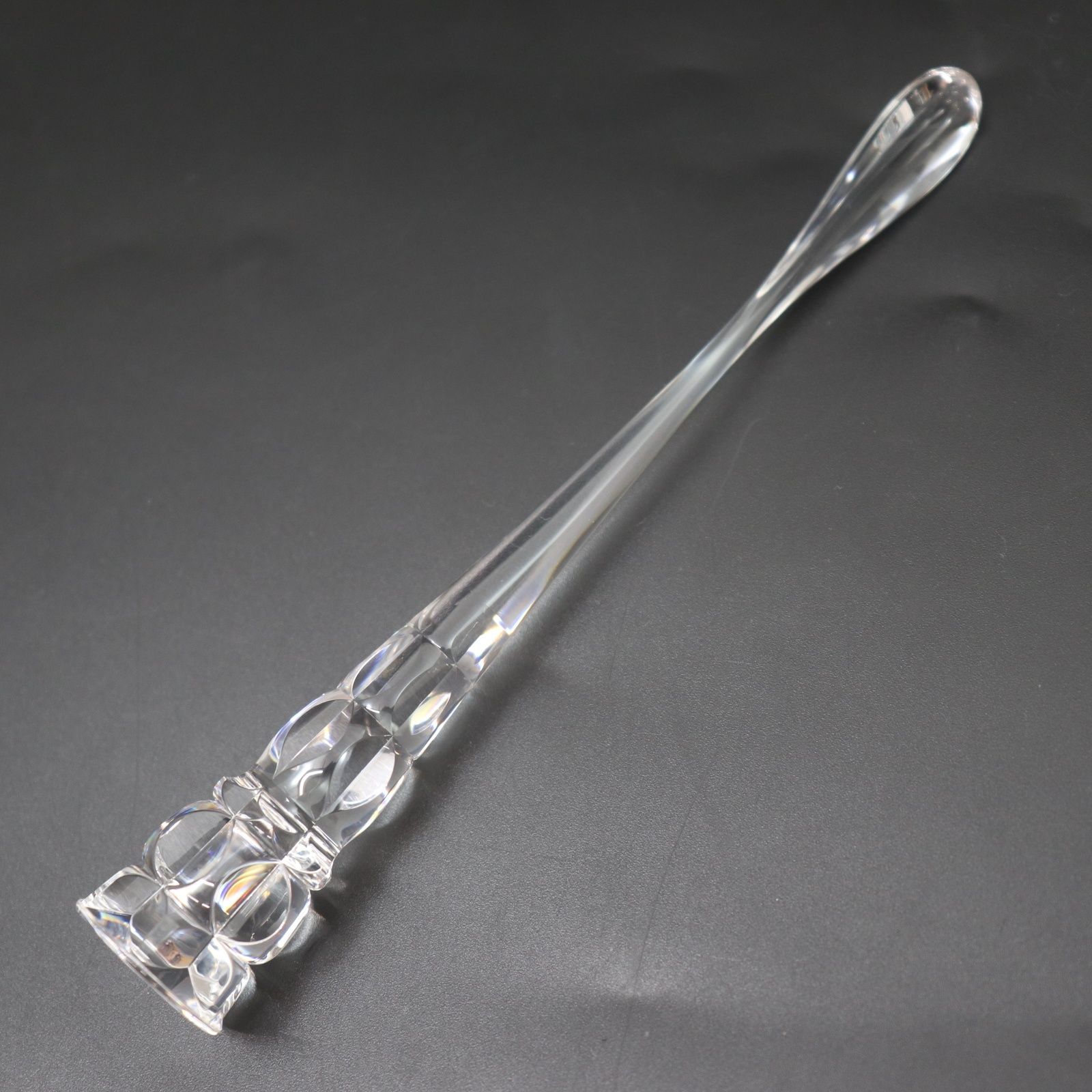 Baccarat バカラ コスメデコルテ スタンド・スパチュラ クリスタル Baccarat バカラ コスメデコルテ スタンド・スパチュラ クリスタル