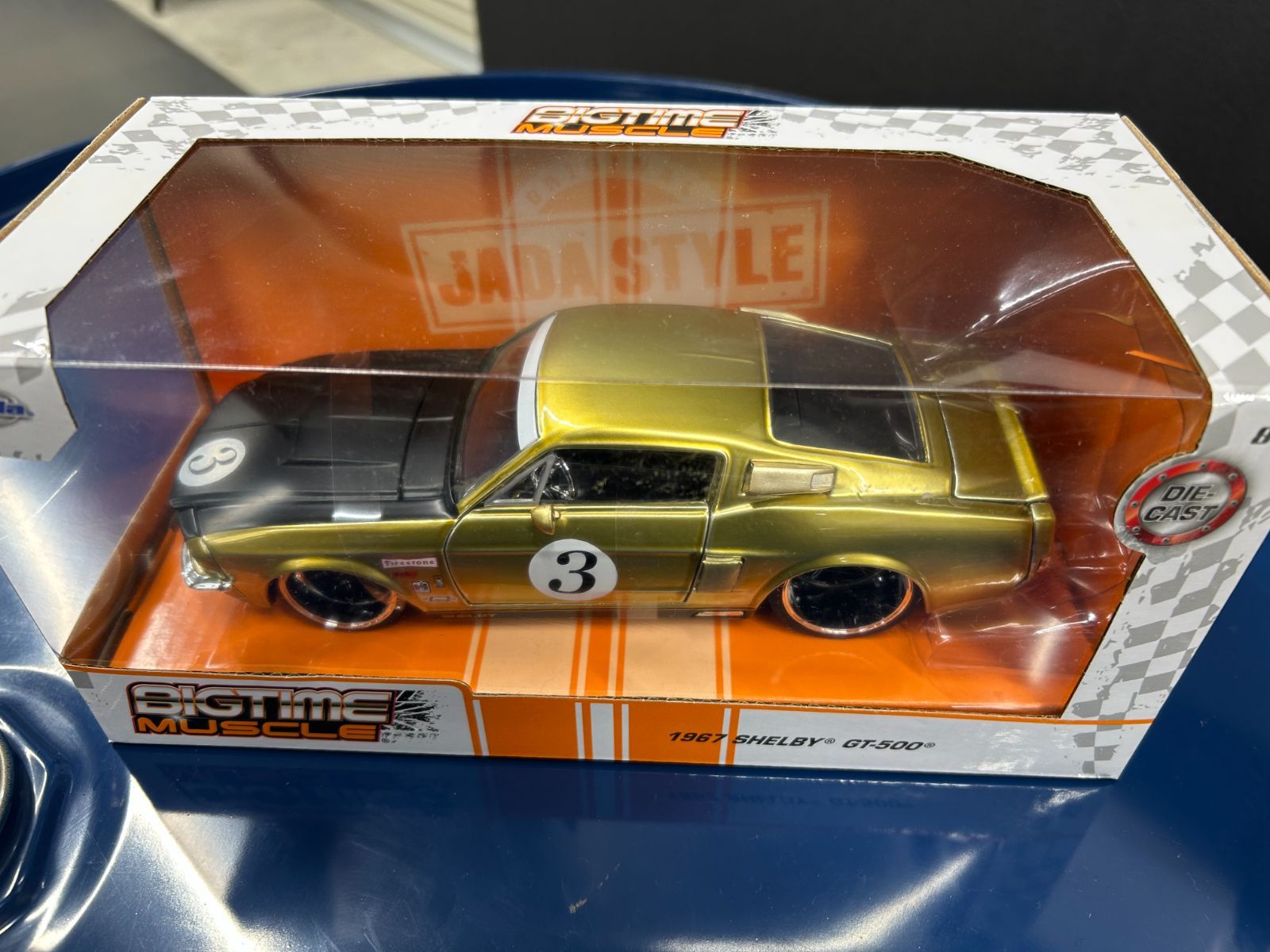 ミニカー 1:24 BTM 1967 Shelby GT-500 JadaTOYS 1/24 BTM 1967 SHELBY GT-500 ミニカーアメリカン雑貨
