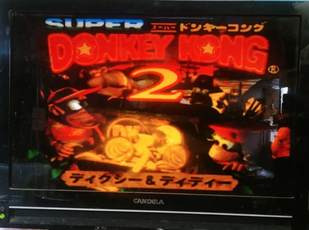 NC833 動作品 スーパーファミコン ソフトのみ スーパードンキーコング2