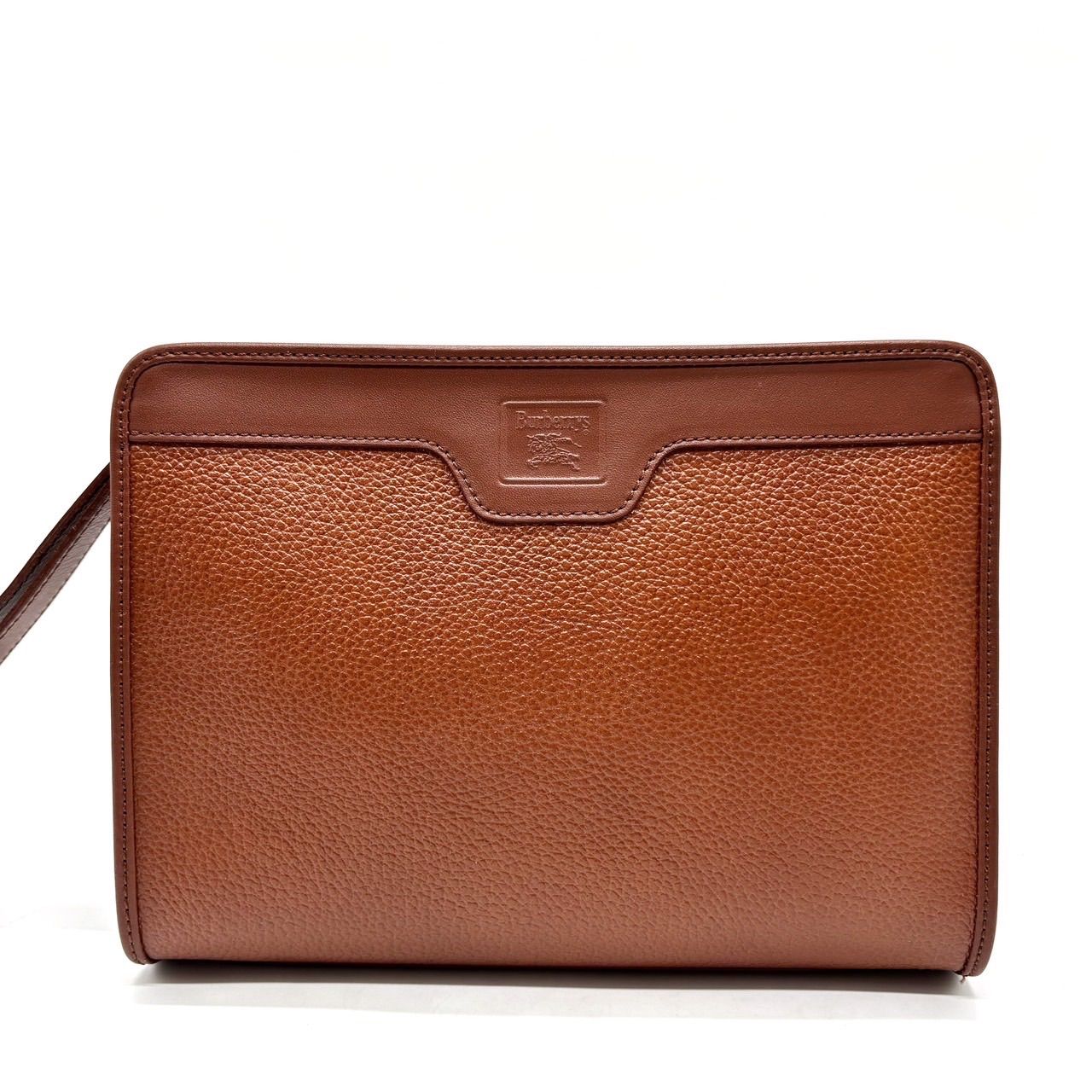 良品 バーバリー クラッチバッグ セカンド ノバチェック シャドーホース BURBERRY（バーバリー） ノバチェック シャドーホース ✨良品