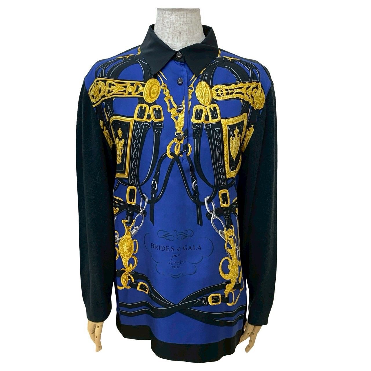 新品　エルメス　長袖　36 ブリッドドゥガラ HERMES エルメス セーター 長袖 ニット ブリッドドゥガラ ドット
