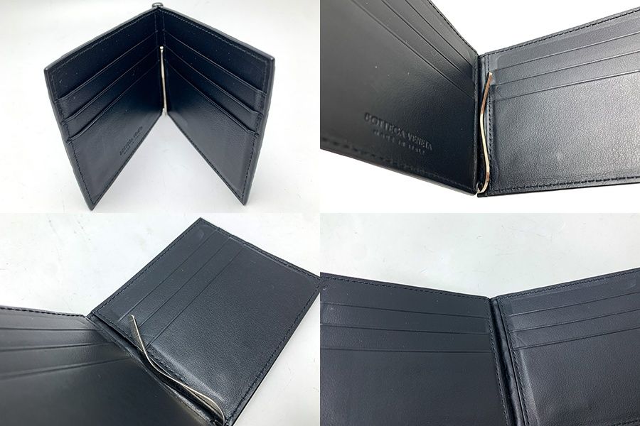 BOTTEGA VENETA ボッテガヴェネタ 黒 ブラック イントレチャート