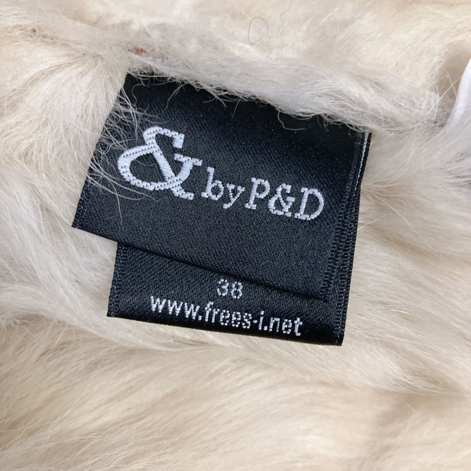 &by P&D アンドバイピンキーアンドダイアン リアルムートンコート 羊革