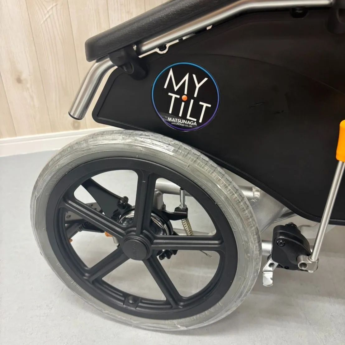 MH-CR3D マイチルトコンパクト 松永製作所 介助式車椅子 ノーパンク