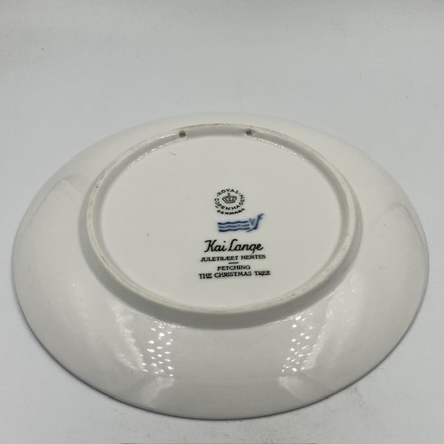 1964年　クリスマスツリーを採りに行く　イヤープレート　ロイヤルコペンハーゲン ロイヤルコペンハーゲン（Royal Copenhagen） イヤープレート