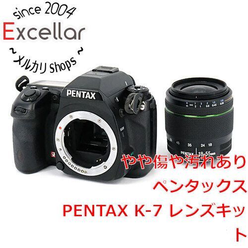 [bn:5] PENTAX　デジタル一眼レフ K-7 レンズ付　1460万画素 元箱あり