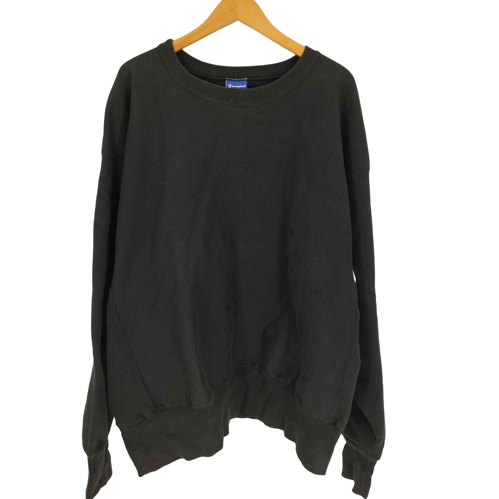 チャンピオン Champion 90-00S メキシコ製 3色タグ REVERSE WEAVE 目無し クルーネック スウェット メンズ import：XXL 