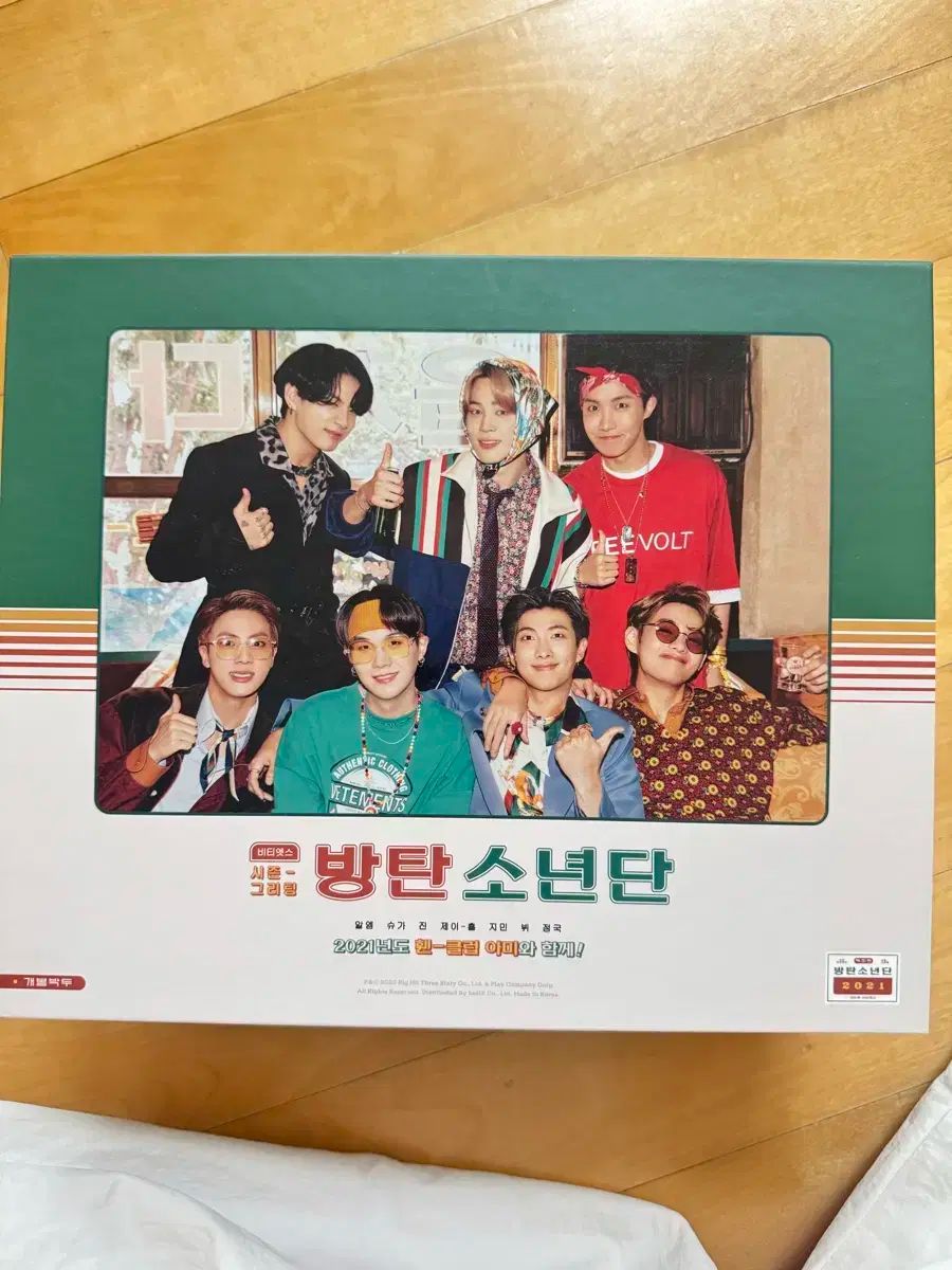 BTS 2021 シーズングリーティング　ジョングク BTS シーグリ ベビーフォト ジョングク 公式】BTS シーグリ2021