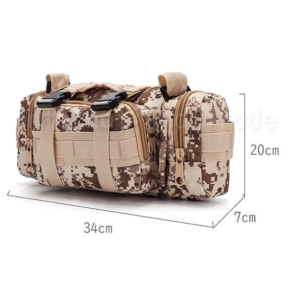 未使用品　2WAY BAG ミリタリーバッグ MILITARY 選べる7色！ミリタリーバッグ 新品 多機能ミリタリー