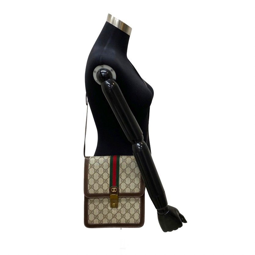 美品 希少品 GUCCI グッチ オールドグッチ シェリーライン GG