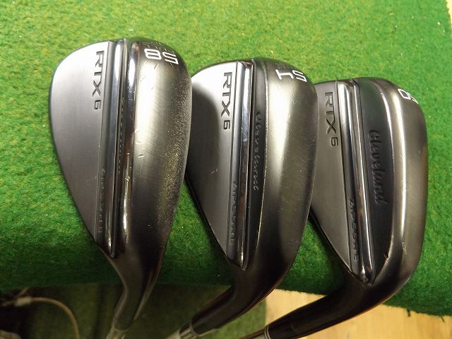 5917 RTX6 ZIPCORE ブラックサテン 50+54+58 NS 950GH neo/DG S200 セット クリーブランド ウェッジ ジップコア