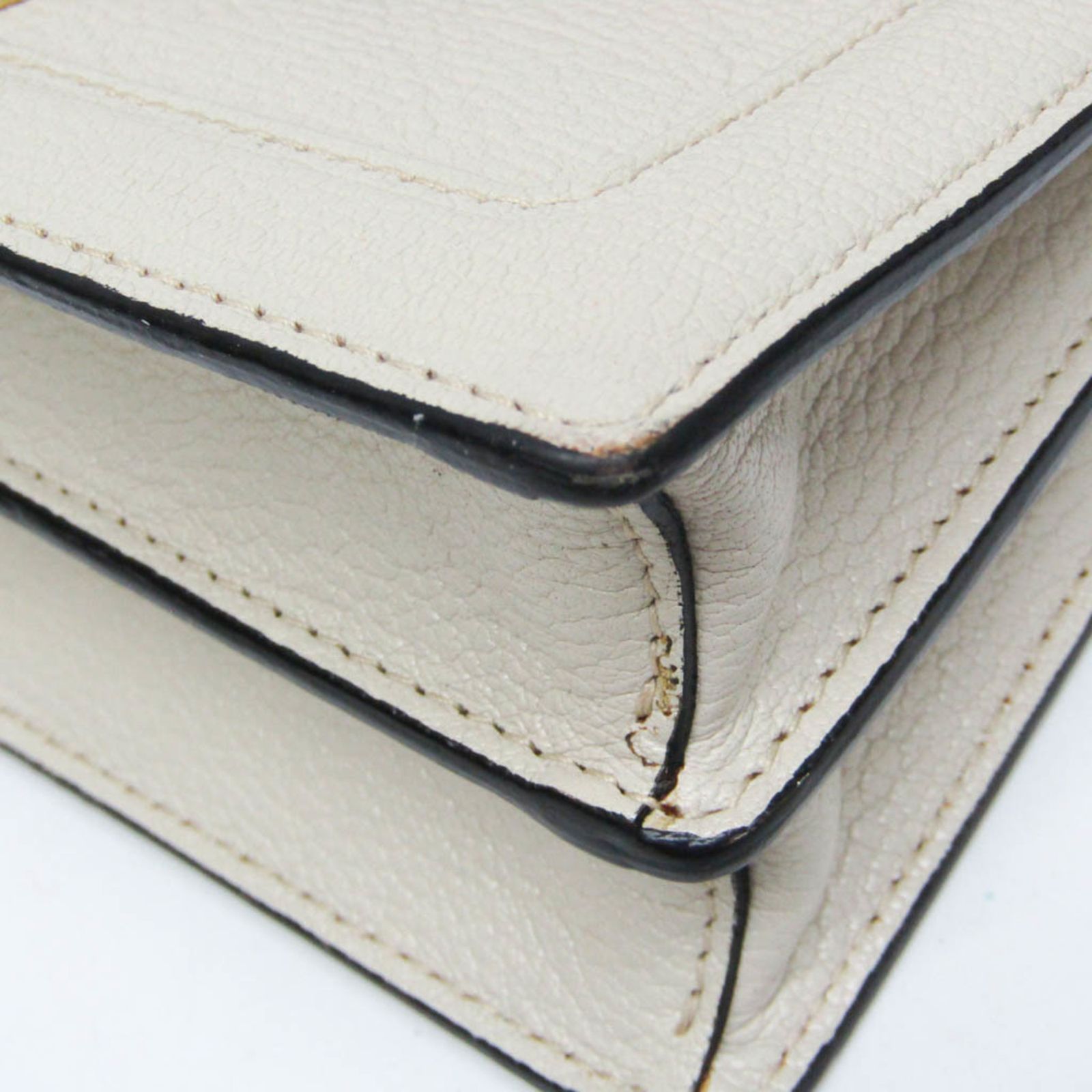 ミュウミュウ(Miu Miu) レディース レザー ショルダーバッグ オフ