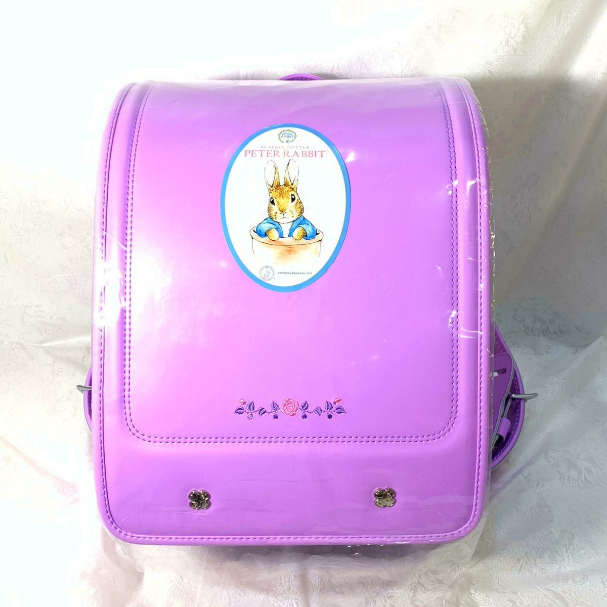 ピーターラビット ランドセル パープル A 4フラットファイル対応