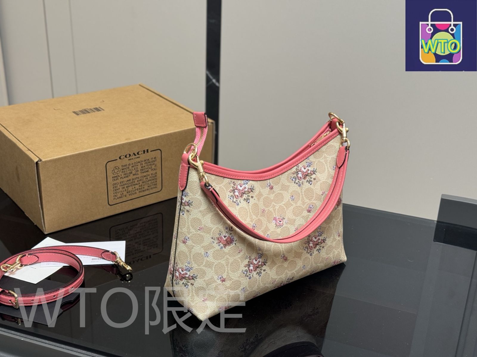 今日WTO】Coach コーチ ローレル ホーボー ストリートバッグ