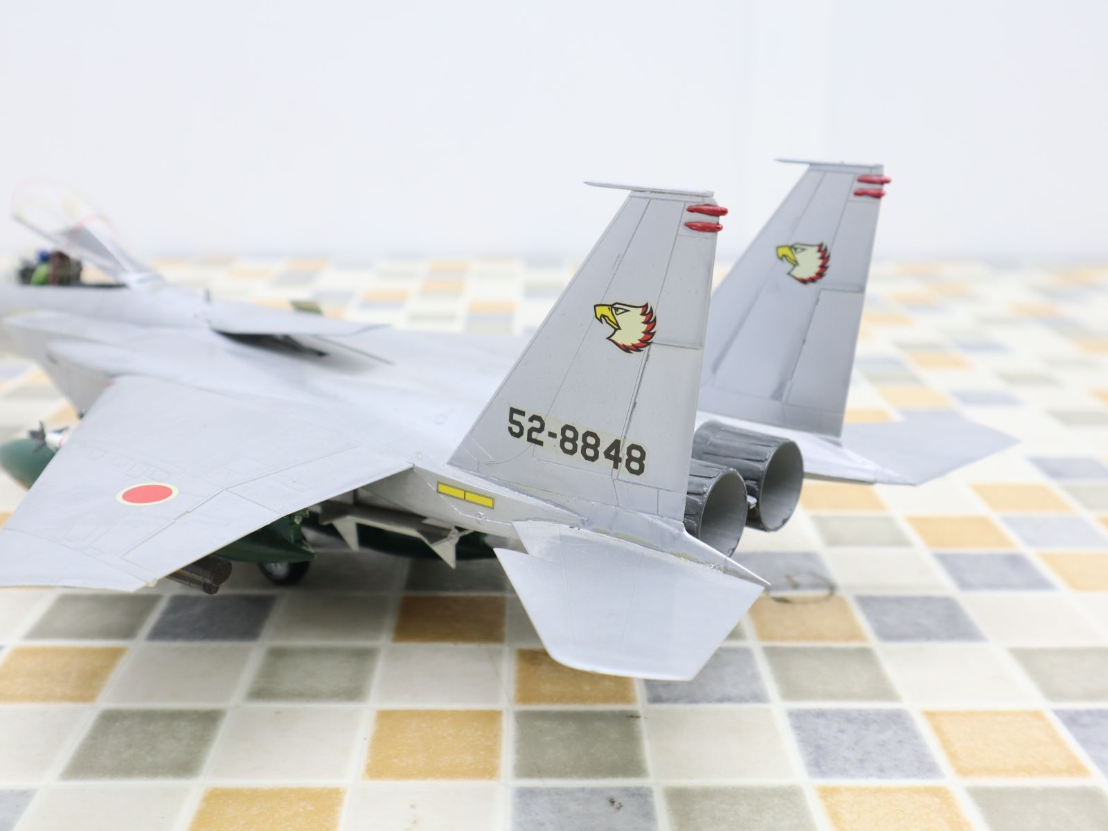 △ ｜航空自衛隊 イーグルプラス｜ F-15J ｜プラモデル 希少 レア 完成 