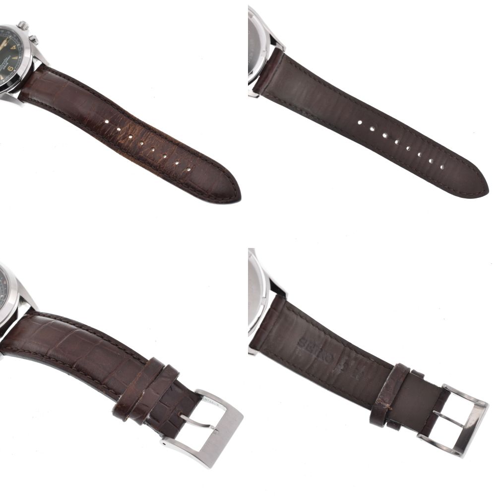 セイコー SEIKO 6R15-00E0 アルピニスト デイト 自動巻き メンズ良品 P