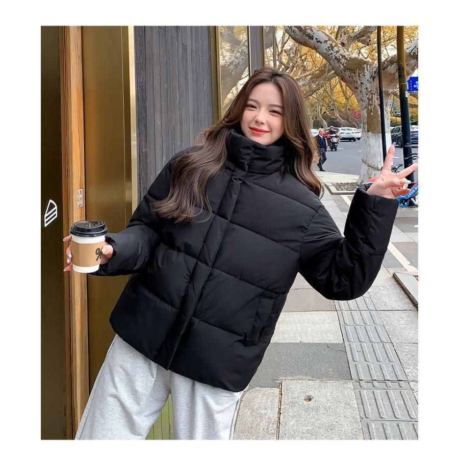ダウンコート 大きいサイズ ダウンジャケット ショート丈 メンズ ジップアップ 立ち襟 フード付き 中綿 ファッション 細身 冬服 冬用 アウター アウター ダウンジャケット ダウンコート レディース ショート ダウン