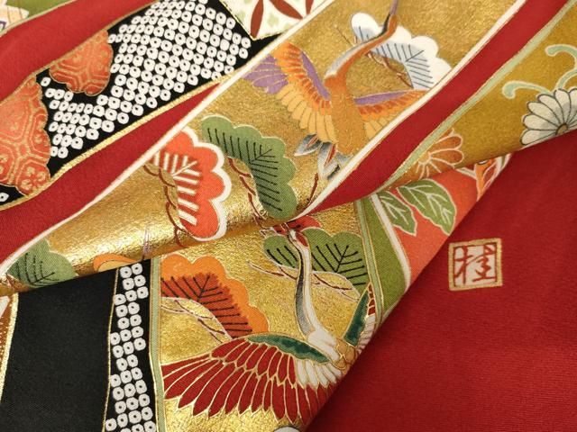 平和屋着物○ブライダルファッションデザイナー・桂由美 振袖 作家物