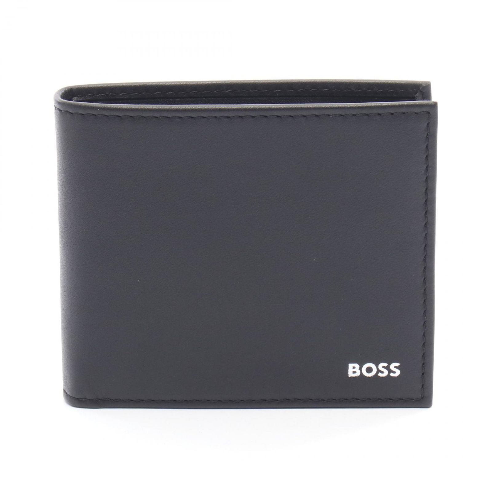 ボス BOSS 二つ折り財布 HG50546152001 ブラック レザー 二つ折り財布 メンズ