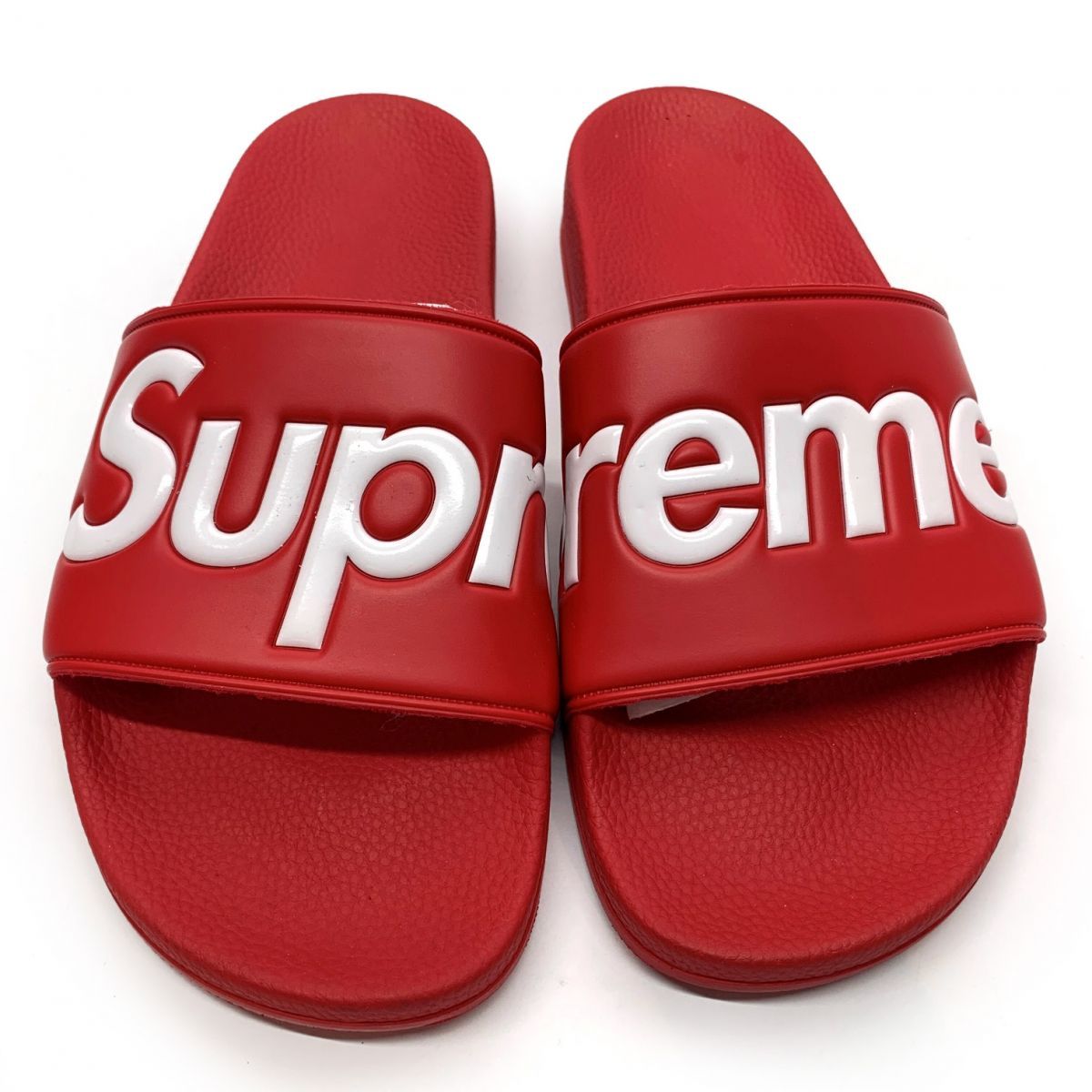 Supreme 14SS Slide Sandais Red サンダル Supreme 14SS Slide Sandais Red サンダル