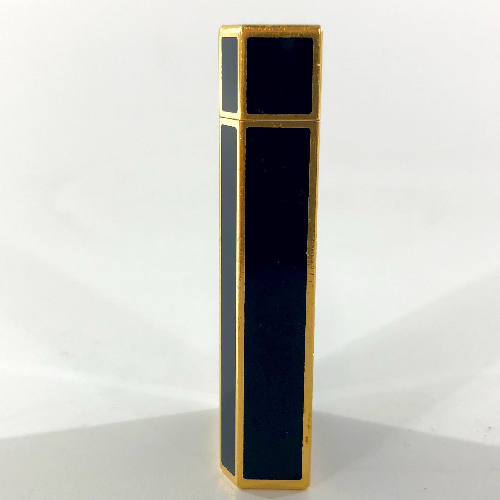 Cartier カルティエ ガスライター 五角形 アイボリー ネイビー