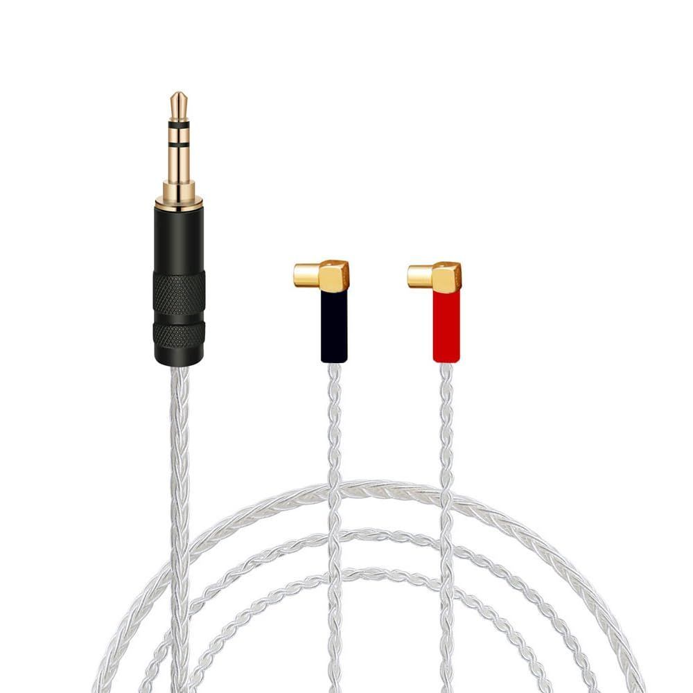 ATH CK100PRO ケーブル MOGAMI 2944 3.5mm3極 L字 ステレオミニ (カスタム対応可能) iPhone iPod スマホ 等にも ATH CK100PRO MOGAMI 2944 4.4mm5極 Lプラグ