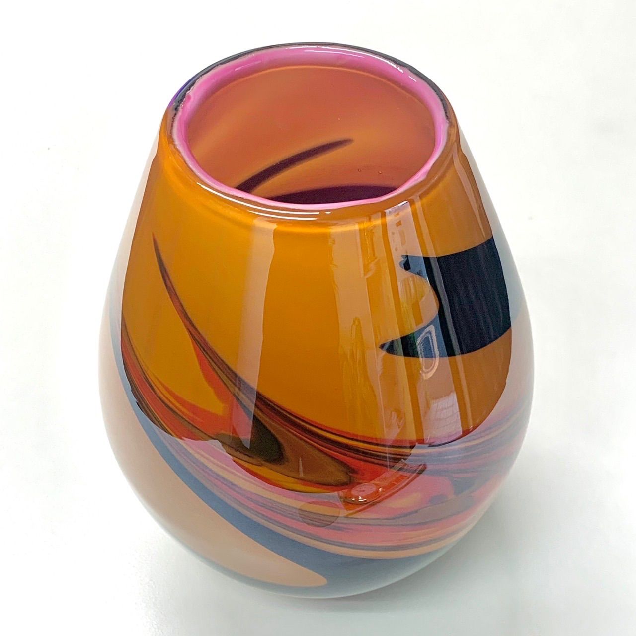 上美品⭐️ART GLASS】 アートガラス ハンドメイドガラス