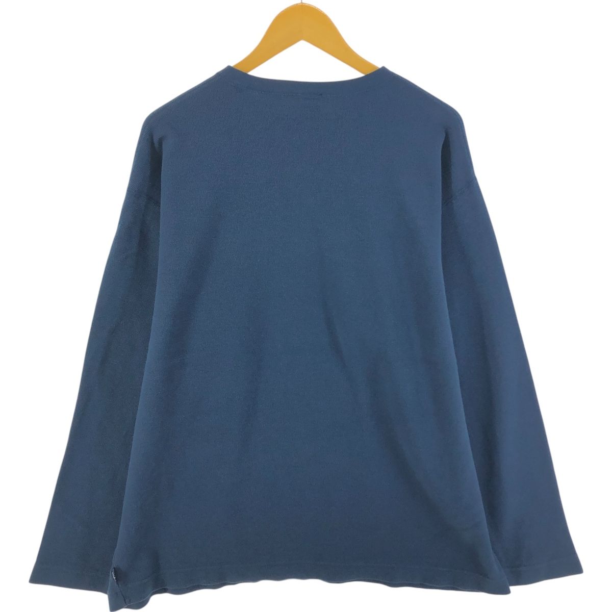 古着 リーバイス Levi's Vネック サーマルロンT ワッフル メンズXL相当/eaa520859