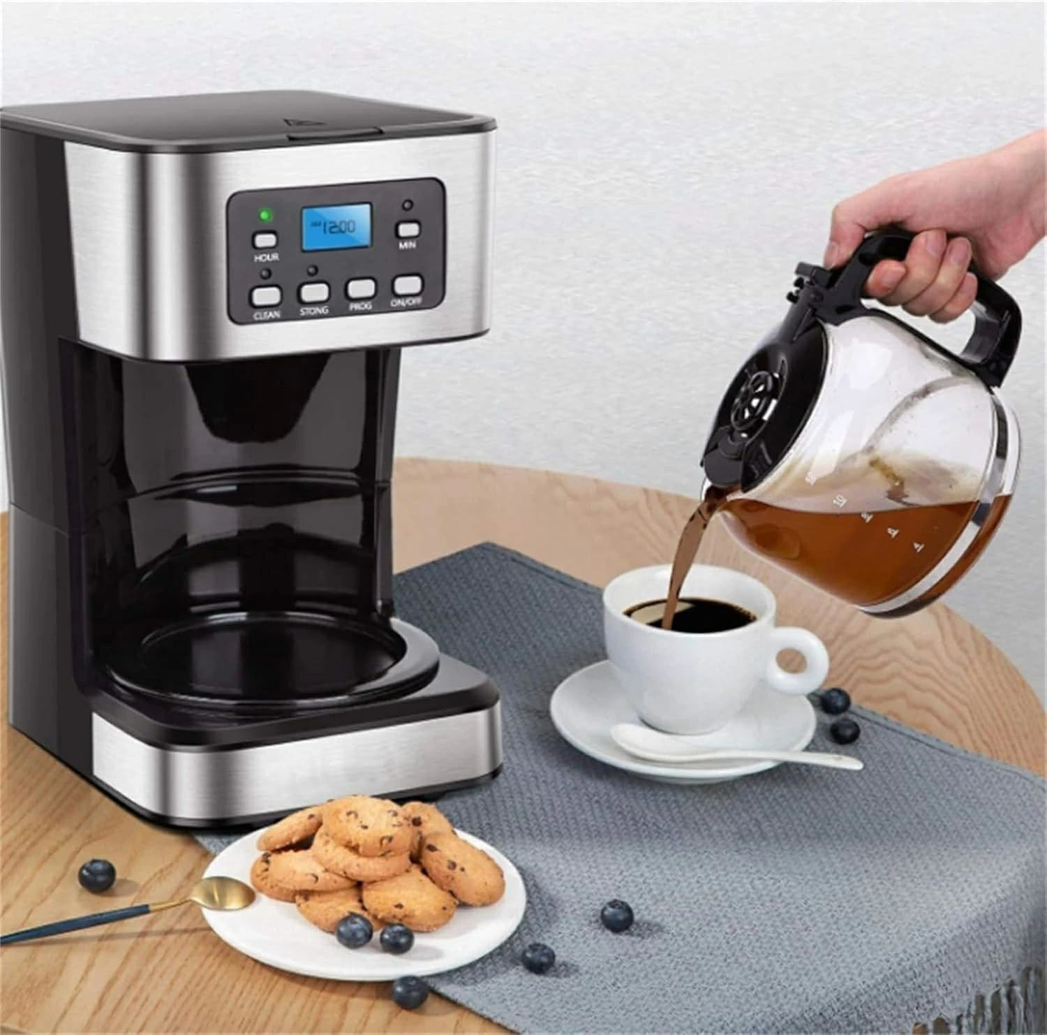 ブラックコーヒー用 24時間予約保温機能