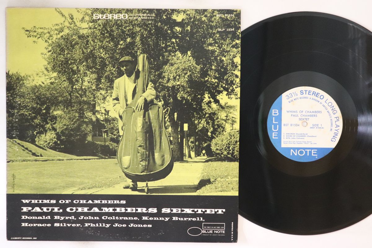 米LP Paul Chambers Whims Of Chambers BST81534 BLUE NOTE |00260
