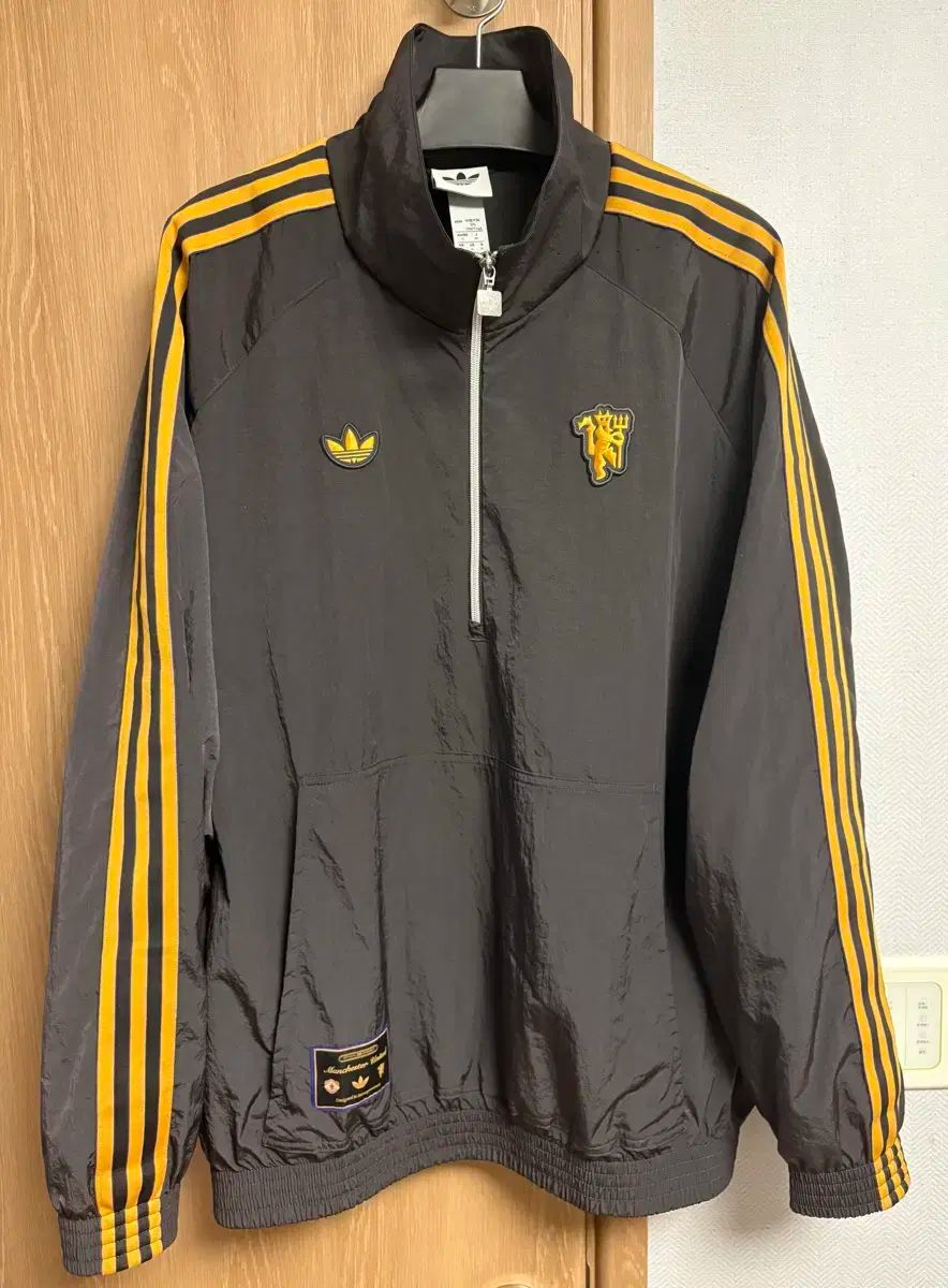アディダス 25 26 マンチェスター ユナイテッドFC ハーフジップアップ トラックジャージ ジャケット 韓国 3XL