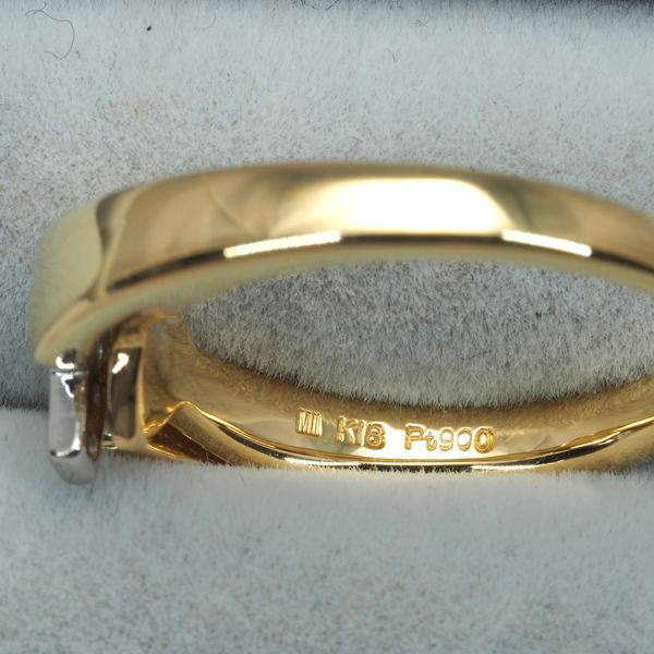 ミキモトペルリータ リング ダイヤ ダイヤモンド 0.03ct クロス ハート  